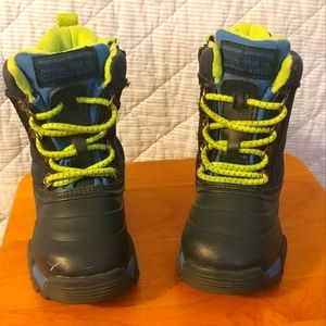 Carter's toddler winter boots-5-Navy